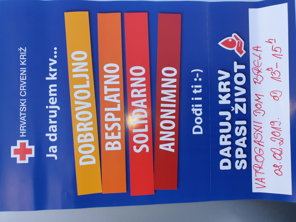 Akcija darivanja krvi u Brelima